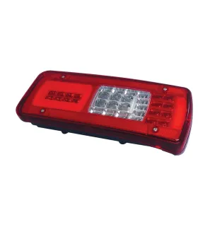 LC11 LED - Right LED tail light, Alarm, HDSCS 8-way connector Rear vignal 160120