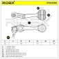 Bras de suspension pour MERCEDES-BENZ- 1263300607 A1263300607