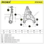 Bras de suspension pour DACIA, RENAULT- 6020010351, 7700430832, 7700436303, 7700781035, 7700781037, 7700818052, 7700818054