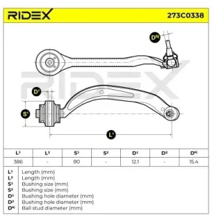 Bras de suspension pour AUDI, AUDI (FAW), SEAT, SKODA, VW- 8E0407694H, 4D0407694H, 8E0407694K, 4D0407694E, 8E0407694P