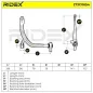 Bras de suspension pour CITROËN- 3520K3 3520P0