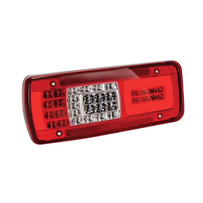 LC11 LED - Feu arrière LED Gauche, EPP, conn HDSCS 8 voies arrière IVECO vignal 160140