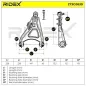 Bras de suspension pour DACIA, RENAULT- 6020010350, 7700430831, 7700436302, 7700781034, 7700781036, 7700818051