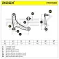 Bras de suspension pour SUZUKI- 4520165J00, 4520165J00000, 4520178K00 4520178K00000