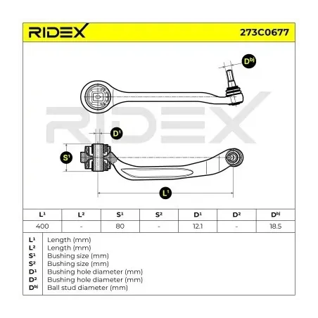 Bras de suspension pour AUDI, SEAT, SKODA, VW- 4E0407693C, 4E0407693F, 4E0407693N 4E0407693E