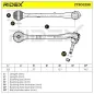 Bras de suspension pour BMW- 1141962, 31121141962 K620120