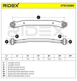 Bras de suspension pour HYUNDAI- 551001H000 551002G000