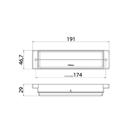 CTL15 LED - Feu arrière LED Gauche/Droit avec connecteur DT4 vignal 164020