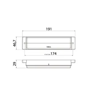 CTL15 LED - Luz traseira LED esquerda/direita com conector DT4 vignal 164030