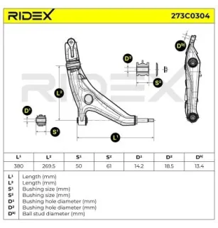 Querlenker für HONDA- 51350S01000, 51350S04000 51350S04G00