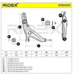 Suspension arm for HONDA- 51350S10A00 51350S10G00