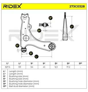 Querlenker für VW- 357407151 357407153