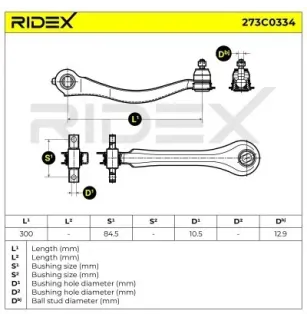 Suspension arm for HONDA - 52400SM5A03, 52400SM4A04, 52400SM4043, 52400SM4033, ROVER- RBJ001087EVA RGG102430