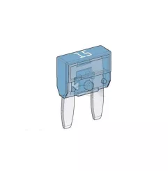 MINI FUSÍVEIS 15 AMPERES x25
