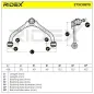 Bras de suspension pour JEEP- 52088632AA, 52088632AB, 52088632AC, 68068615AA 68068615AB