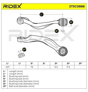 Braccio di sospensione per BMW- 31106770685 6770685