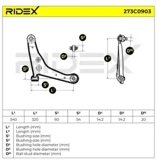 Querlenker für MITSUBISHI- 4013A256, 4013A274, 4013A404 MR403420