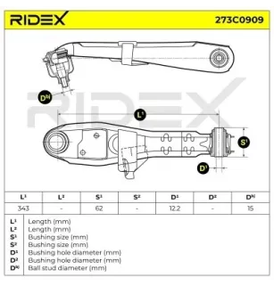 Braccio sospensione per MITSUBISHI- MR414940