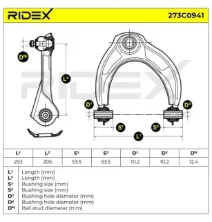 Braccio sospensione per HONDA- 51510TA0A03