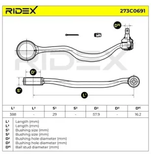 Braço de suspensão para BMW-31121124955, 31121125550, 31121125552, 31121127142, 31121129246, 31121132346 31121132354