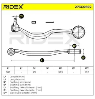 Braccio sospensione per BMW- 31121124954, 31121125549, 31121125551, 31121127141, 31121129245, 31121132345 31121132353