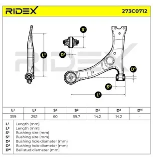 Querlenker für TOYOTA- 4806902020, 4806902021, 4806902030, 4806902070, 4806902080, 4806902100, 4806905070
