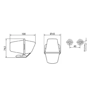 FE80 - Lampadine luci di posizione anteriori 12/24V cristallo vignal 180010