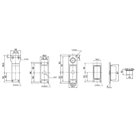 FE88 - Feu de gabarit et d'encombrement Ampoules 12/24V cristal + rouge VIGNAL 188010