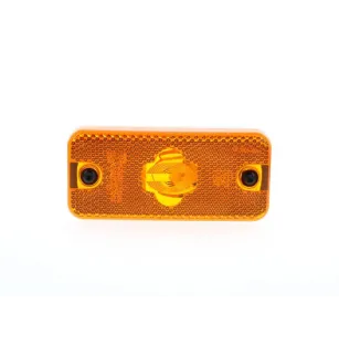 FPL93 - Luce di posizione laterale 12/24V lampadine ambra Daf Trucks, Heuliez, Irisbus, Iveco, Renault Trucks, Volvo Trucks