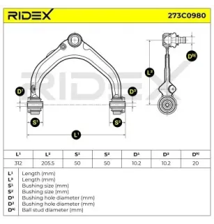 Bras de suspension pour BMW- 31126776417, 31126863785, 6776417 6863785