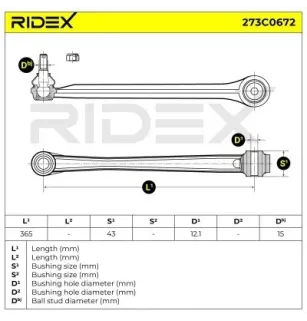 Bras de suspension pour PORSCHE- 99633104505, 99633104506, 99633104507, 99633104508, 99633104510, 99633104512