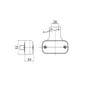 FE94 - Feu de position avant Ampoules 12/24V cristal vignal 194140