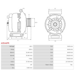 Alternateur 4N0903028E