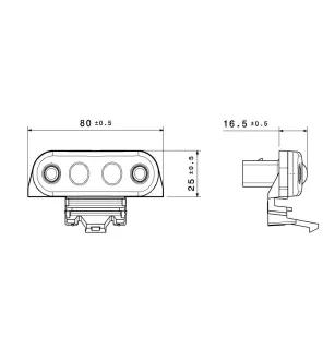 FE07 - LED cabin position light vignal 207000