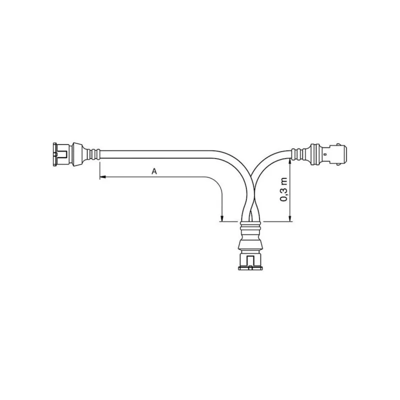 FCA – JPTF/JPTM-Kabelbaum 5,8 m, Vignal 280069 FCA – JPTF/JPTM-Kabelbaum 5,8 m, Vignal 280069