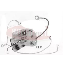 El regulador reemplaza a DELCO/FORD 10457103 DELCO/FORD 10498812