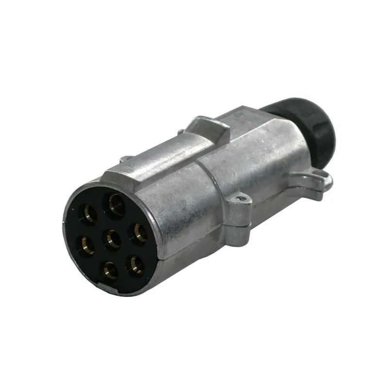 7P - Steckdose 24N 7B Metallvignal 611530 7P - Steckdose 24N 7B Metallvignal 611530