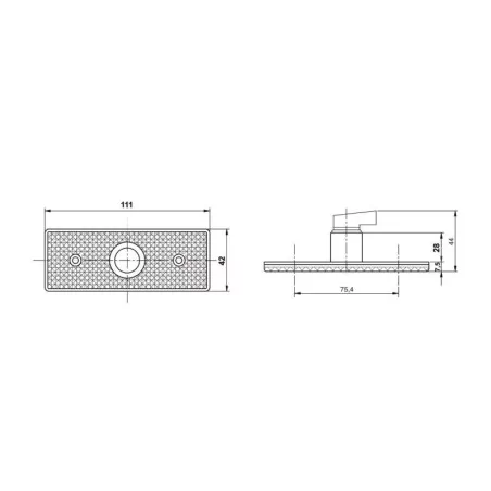 672 - Feu de position latéral Ampoules 12/24V ambre vignal 672410