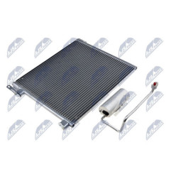 Condenseur De Climatisation OPEL SIGNUM (02-) 2.8 TURBO - 1850084, 166516, OL5452D
