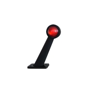 DX – Umriss- und Umrisslampen, 12/24 V Kristall + rotes Vignalkabel D10642