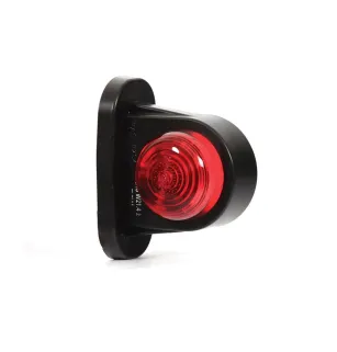 DX - Luz de gálibo y gálibo Bombillas 12/24V cristal + cable rojo