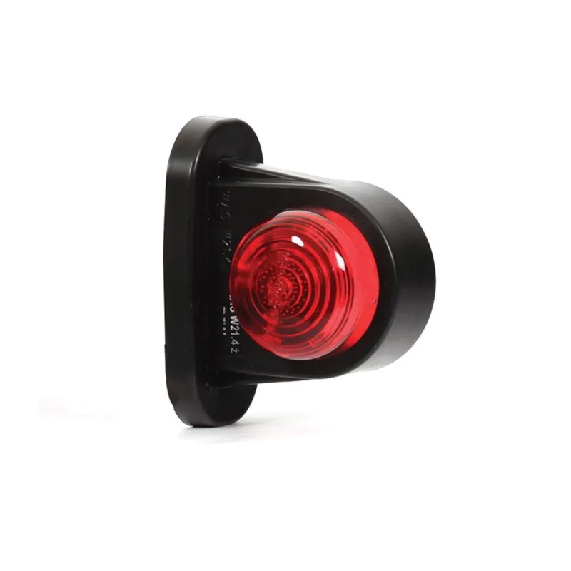DX - Luce d'ingombro e luce d'ingombro Lampadine 12/24V cristallo + cavo rosso DX - Luce d'ingombro e luce d'ingombro Lampadine 12/24V cristallo + cavo rosso