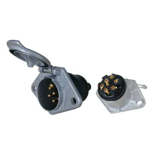 7P - Socket Base 24N 7B Metal vignal D10873