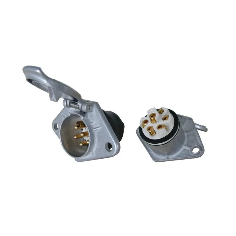 7P - Base presa 24S 7B Vignal metallo D10874 7P - Base presa 24S 7B Vignal metallo D10874