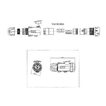 Obturateur pour fiche 251271