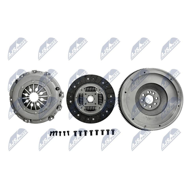 Kit D'embrayage Avec Volant D'inertie RENAULT ENG.2.0DCI M9R LAGUNA II SCENIC 05 - NZS-RE-000, SCKN923R, 828381