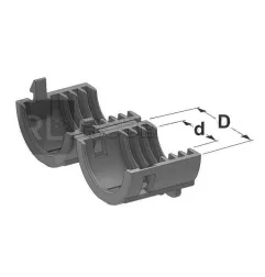 RACC. Bainha FUS MIDI D12.8x200