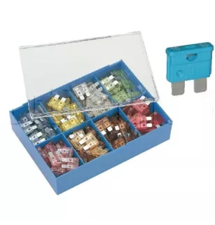 Assortment box of 80 UNIVERSAL fuses