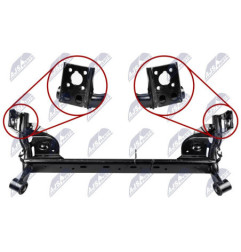 Barre De Suspension Arriere DACIA SANDERO 2 1.5dci 12 - 555112925R, 555114695R