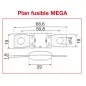 Fusible MEGA 175A